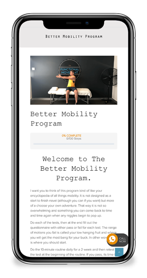 Better Mobility Program Online by The Functional Movement Club